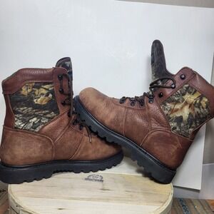 Wolverine Mens 05410 Gore-Tex 800g Thinsulate Camo Hunting Boots Brown Size 11M